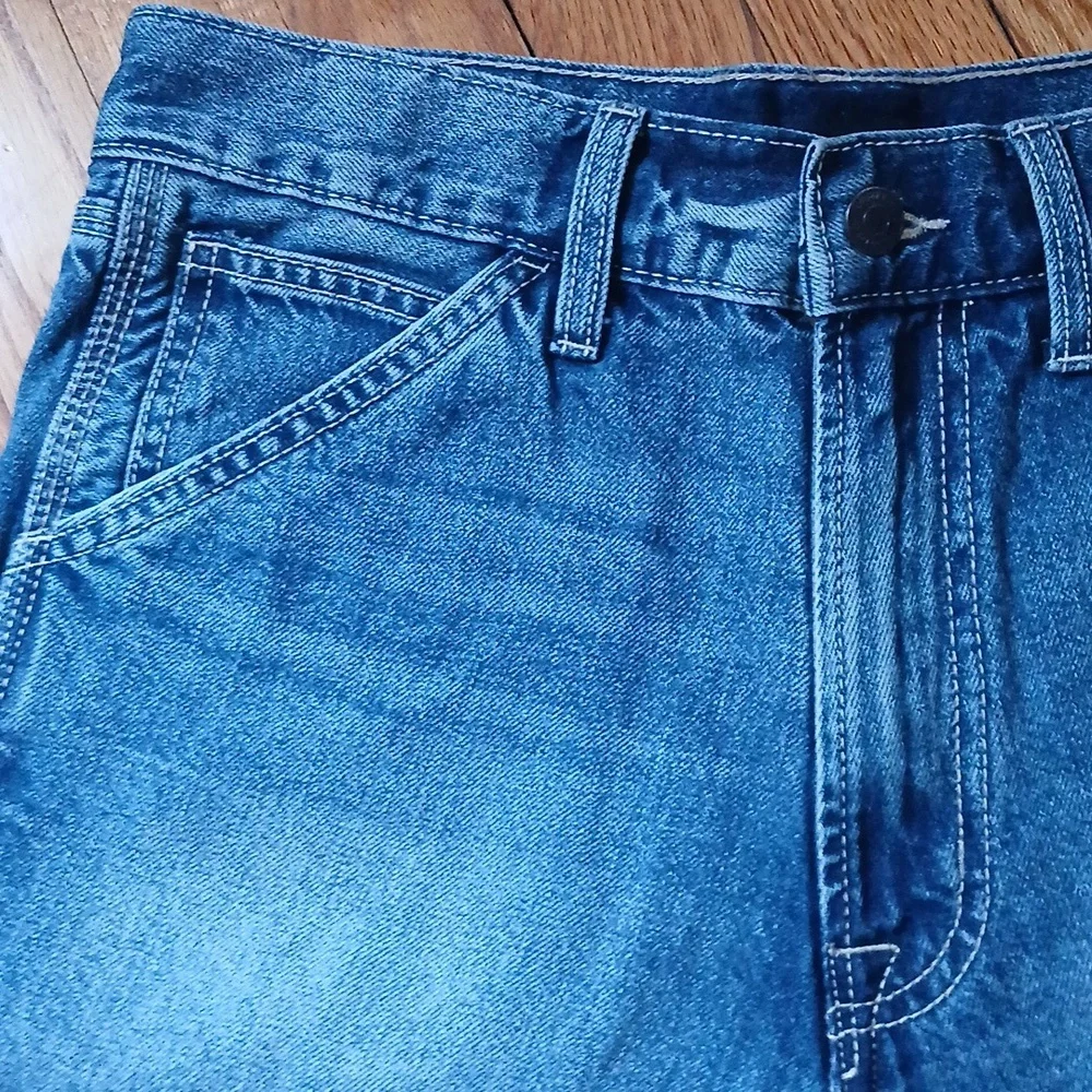 Denim Carpenter Shorts - Blue